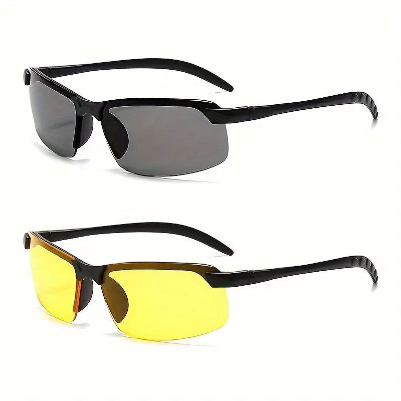 3 Pcs Night Driving Glasses, Night Vision, Sporty Design,