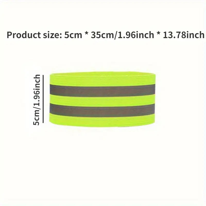 1/2/4pcs Riding Safe High Visibility Motorcycle Reflective Tape - Night Riding Safety Gear for Bikers, Adjustable & Durable Reflective Clothing Accessories